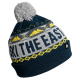 Ski the East Powder Day Pom Beanie